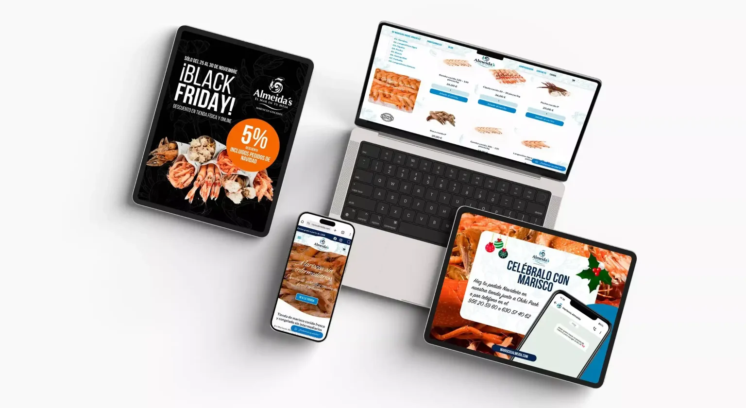 Mariscos Almeida | Tienda Online de Mariscos