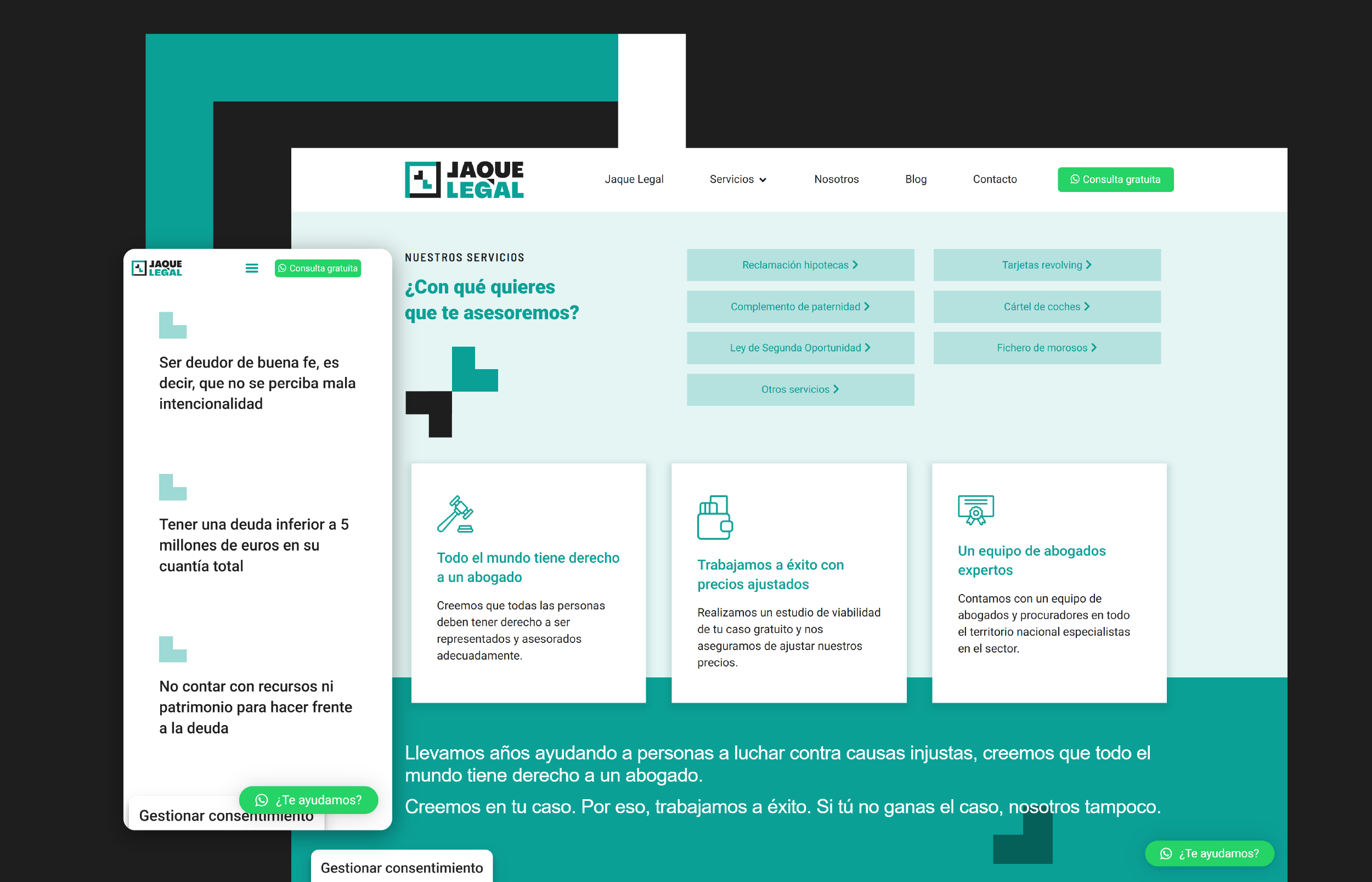 Jaque Legal | Reclamaciones Online